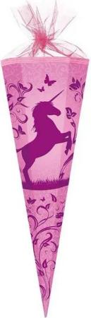 Nestler Schultüte MAGIC UNICORN Einhorn Pferd, Zuckertüte 85cm (zum Schulanfang / Einschulung)
