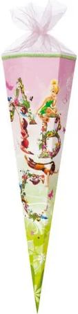 Nestler Schultüte Disney Fairys TINKERBELL FEE, Zuckertüte 85cm (zum Schulanfang / Einschulung)