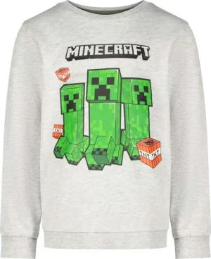 Minecraft Rundhalspullover Gamer Minecraft Creeper TNT Kinder Jungen Pulli Gr. 128 bis 152