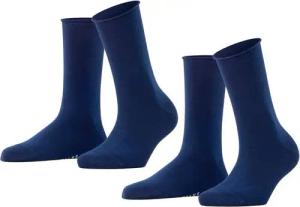 FALKE Socken Happy 2-Pack (2-Paar) Set aus 2 Paar Baumwollstrümpfen