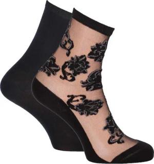 Tamaris Kurzsocken mit Rosen (Set, 2-Paar, 2er-Pack) elegant
