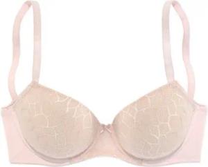 LASCANA Schalen-BH Chiara mit graphischem Netz-Muster, Dessous