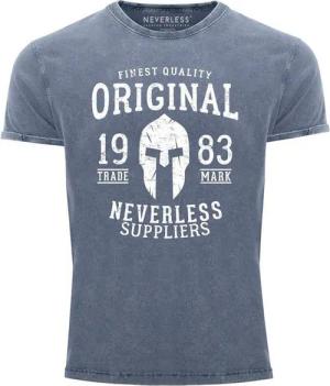 Neverless Print-Shirt Cooles Angesagtes Herren T-Shirt Vintage Shirt Original Gladiator mit Print