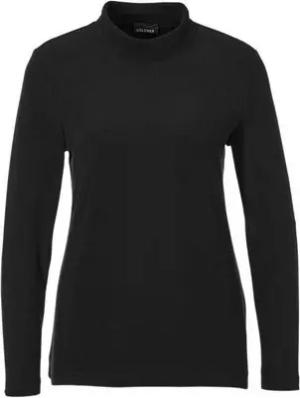 GOLDNER Langarmshirt Kurzgröße: Stehkragenshirt mit Langarm