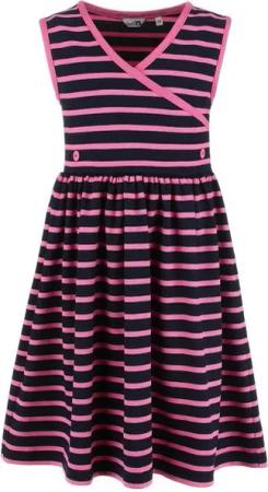 modAS Strandkleid (1-tlg) Bretonisches Mädchenkleid Maritim - Gestreiftes Kleid für Mädchen