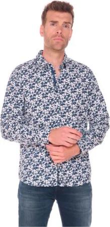 Le Temps Des Cerises Langarmhemd JUNA mit stylischem Allover-Muster