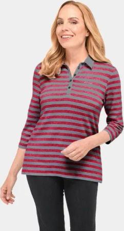 GOLDNER Poloshirt Hochwertiges Langarmshirt mit Polokragen