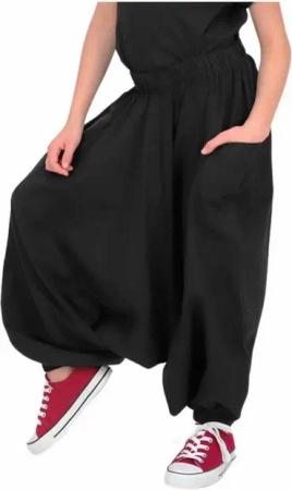 KUNST UND MAGIE Haremshose/Jodhpur-Hose Kinder Haremshose Aladin Hose Hippie Kids Pluderhose Boho Kinderhose