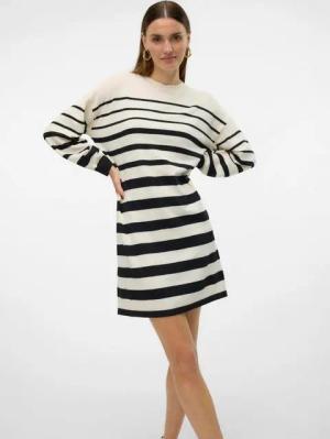 Vero Moda Strickkleid VMRain (1-tlg) Plain/ohne Details
