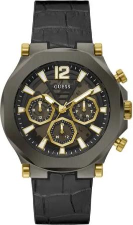 Guess Quarzuhr EDGE, (1-tlg), Multifunktionsuhr