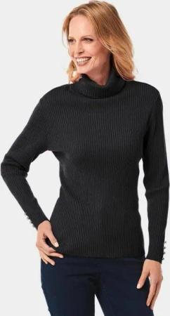 GOLDNER Rollkragenpullover Kurzgröße: