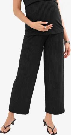 Next Umstandshose Gerippte Hose mit weitem Beinschnitt, Umstandsmode (1-tlg)