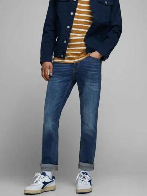 Jack & Jones Regular-fit-Jeans Jeans TIM Straight Legs Flat Front TIM ORIGINAL (1-tlg) TIM JJ ORIGINAL