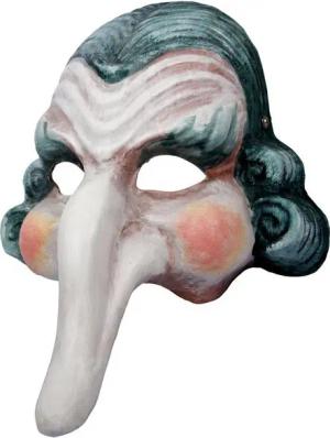 Maskworld Verkleidungsmaske Zanni Casanova