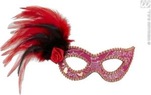 Widmann S.r.l. Verkleidungsmaske Augenmaske Verona rot