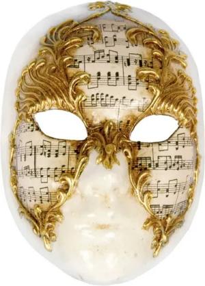 Maskworld Verkleidungsmaske Volto stucco musica