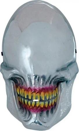 Metamorph Verkleidungsmaske Alien Spiegelmaske, Monstermaske mit Durchblick