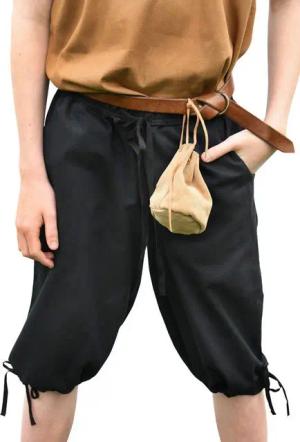 Battle Merchant Burgfräulein-Kostüm Kinder Knickerbocker schwarz "Jonte