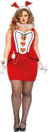 Leg Avenue Kostüm XXL Wunderland Hase Kostüm, Genau das richtige Outfit für eine Teeparty im Wunderland