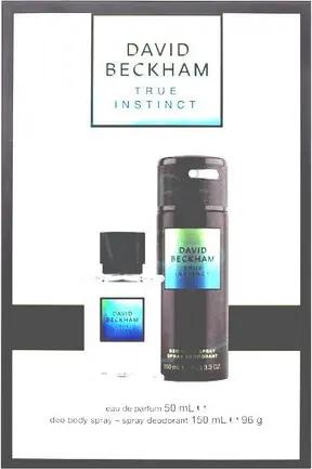 DAVID BECKHAM Eau de Parfum David Beckham True Instinct Edp 50 ml Spray + Deodorant 150 ml, 2-tlg.