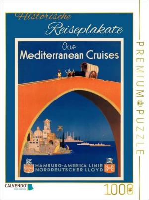 CALVENDO Puzzle CALVENDO Puzzle Our Mediterranean Cruises 1000 Teile Lege-Größe 48 x 64 cm Foto-Puzzle Bild von Christian Müringer, 1000 Puzzleteile