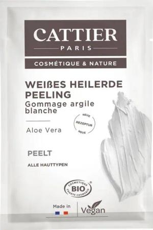 Cattier Paris Gesichtspflege Sachet Weiße Heilerde Peeling, Weiß, 12.5 ml
