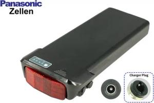 PowerSmart LEB37V27B.906 E-Bike Akku für Saxonette City Light Plus (1-2-3.TV), Saxonette Fashion (QVC), Saxonette Fashion Plus (QVC) mit Reflektor Li-ion 14000 mAh (36 V)