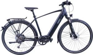 HAWK Bikes E-Bike Trekkingrad eTrekking Integrated Gent STEPS, 9 Gang Shimano Alivio 9-Gang Schaltwerk, Kettenschaltung, Mittelmotor, 504 Wh, Pedelec, Elektrofahrrad für Damen u. Herren