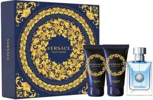 Versace Pflege-Geschenkset Pour Homme Eau de Toilette, Luxus-Geschenkset, 3-tlg.