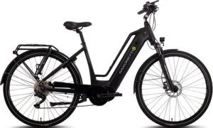 SAXONETTE E-Bike Trekkingrad Quantum Sport, 10 Gang Shimano, Kettenschaltung, Mittelmotor, 540 Wh, Pedelec, Elektrofahrrad für Damen u. Herren