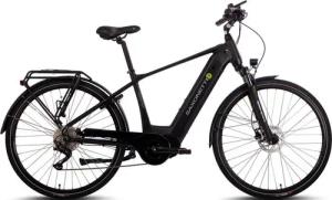 SAXONETTE E-Bike Trekkingrad Quantum Sport Diamand, 10 Gang Shimano, Kettenschaltung, Mittelmotor, 540 Wh, Pedelec, Elektrofahrrad für Damen u. Herren