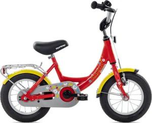 Pinniped Kinderfahrrad Kid 12, 1 Gang Bremsnabe Schaltwerk, Kinderrad 12 bis 18 Zoll Junge Mädchen rot/orange
