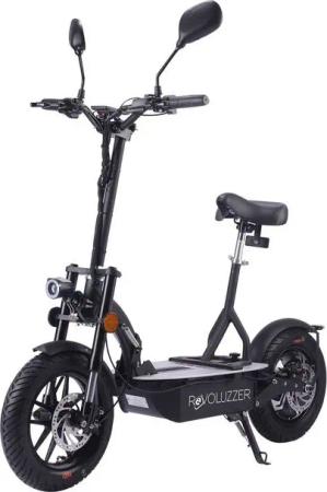 ENEWAY E-Scooter DER REVOLUZZER 45 3.5 plus - 1200W - EScooter 45km/h 48V 18AH BleiGel, 45,00 km/h, (Set, Revoluzzer 3.5 plus 1200W 45km/h 18AH BleiGel), zugelassen laut StVZO
