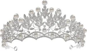 YRIIOMO Diadem Brautkrone Hochzeitsabendkleid Krone