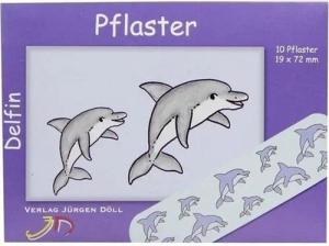 Axisis GmbH Wundpflaster KINDERPFLASTER Delfin Briefchen, 10 St