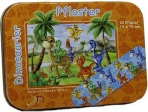 Axisis GmbH Pflaster KINDERPFLASTER Dinosaurier Dose, 20 St