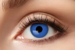 Eyecatcher Farblinsen Blaue Elfe Kontaktlinsen. Blaue Farblinsen.