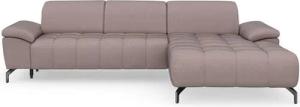 sit&more Ecksofa Cool L-Form, wahlweise mit Kopfteilverstellung und Vorziehsitz, motorisch