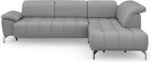 sit&more Ecksofa Cool L-Form, wahlweise mit Kopfteilverstellung und Vorziehsitz, motorisch