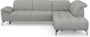 sit&more Ecksofa Cool L-Form, wahlweise mit Kopfteilverstellung und Vorziehsitz, motorisch