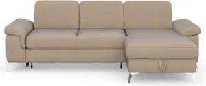 sit&more Ecksofa Padua L-Form, inklusive Sitztiefenverstellung, Armteilfunktion und Federkern
