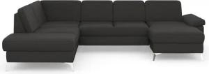 sit&more Wohnlandschaft Padua U-Form, inklusive Sitztiefenverstellung, Armteilfunktion und Federkern