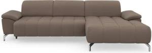 sit&more Ecksofa Cool L-Form, wahlweise mit Kopfteilverstellung und Vorziehsitz, motorisch