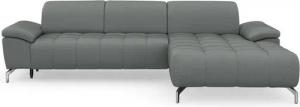 sit&more Ecksofa Cool L-Form, wahlweise mit Kopfteilverstellung und Vorziehsitz, motorisch
