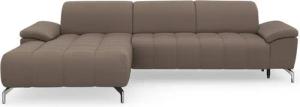 sit&more Ecksofa Cool L-Form, wahlweise mit Kopfteilverstellung und Vorziehsitz, motorisch