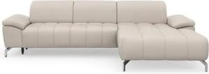 sit&more Ecksofa Cool L-Form, wahlweise mit Kopfteilverstellung und Vorziehsitz, motorisch