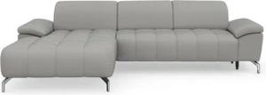 sit&more Ecksofa Cool L-Form, wahlweise mit Kopfteilverstellung und Vorziehsitz, motorisch