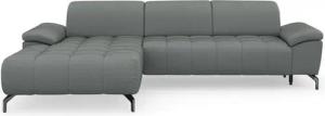 sit&more Ecksofa Cool L-Form, wahlweise mit Kopfteilverstellung und Vorziehsitz, motorisch