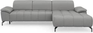 sit&more Ecksofa Cool L-Form, wahlweise mit Kopfteilverstellung und Vorziehsitz, motorisch