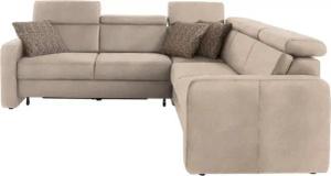 sit&more Ecksofa Bologna L-Form, Kopfteilverstellung, wahlweise mit Bettfunktion und Schubkasten